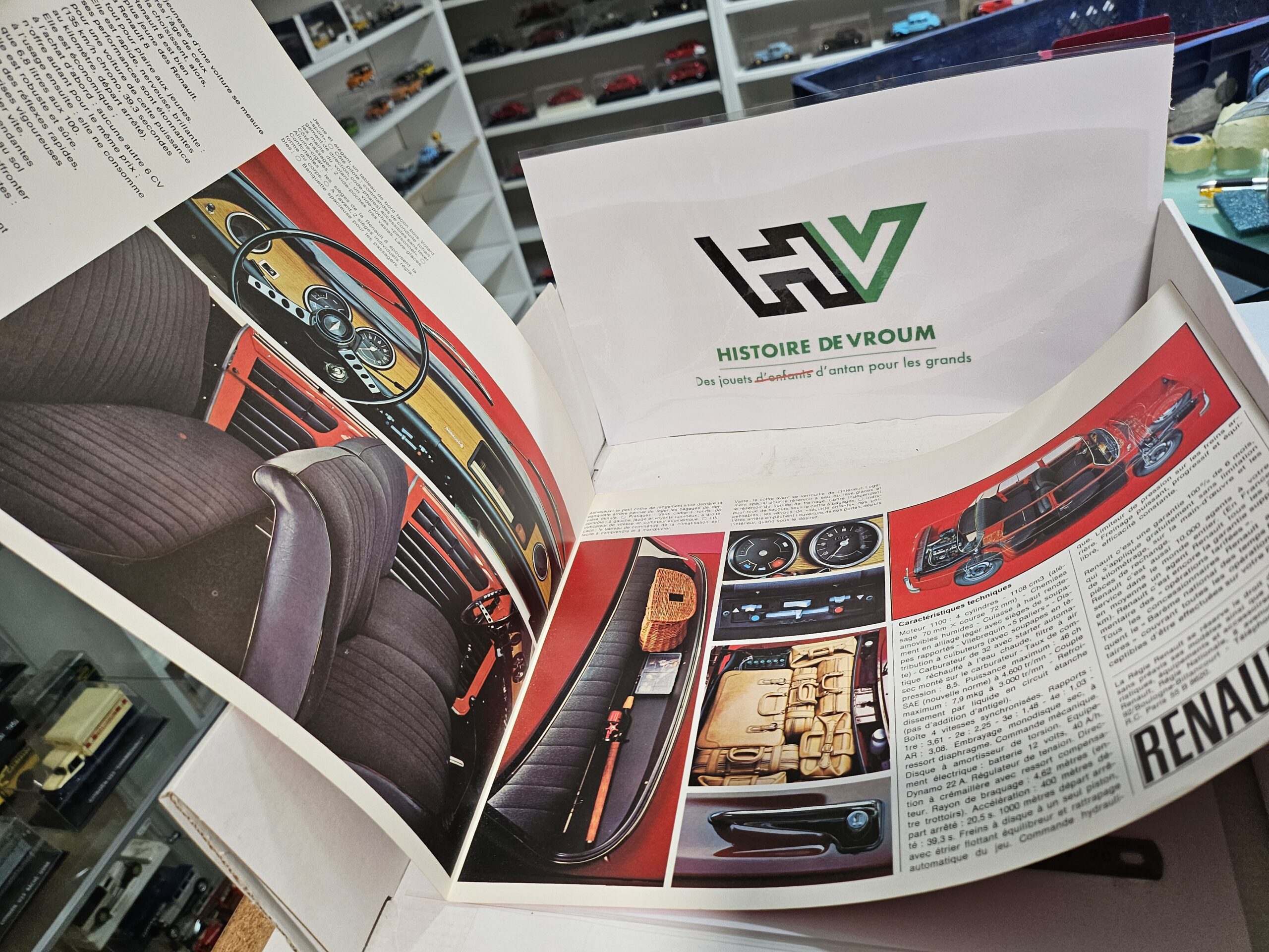 Brochure / Catalogue Original Renault 8 & R8 Major (1108 cc) Circa 1964-1967 — Automobilia – Image 3