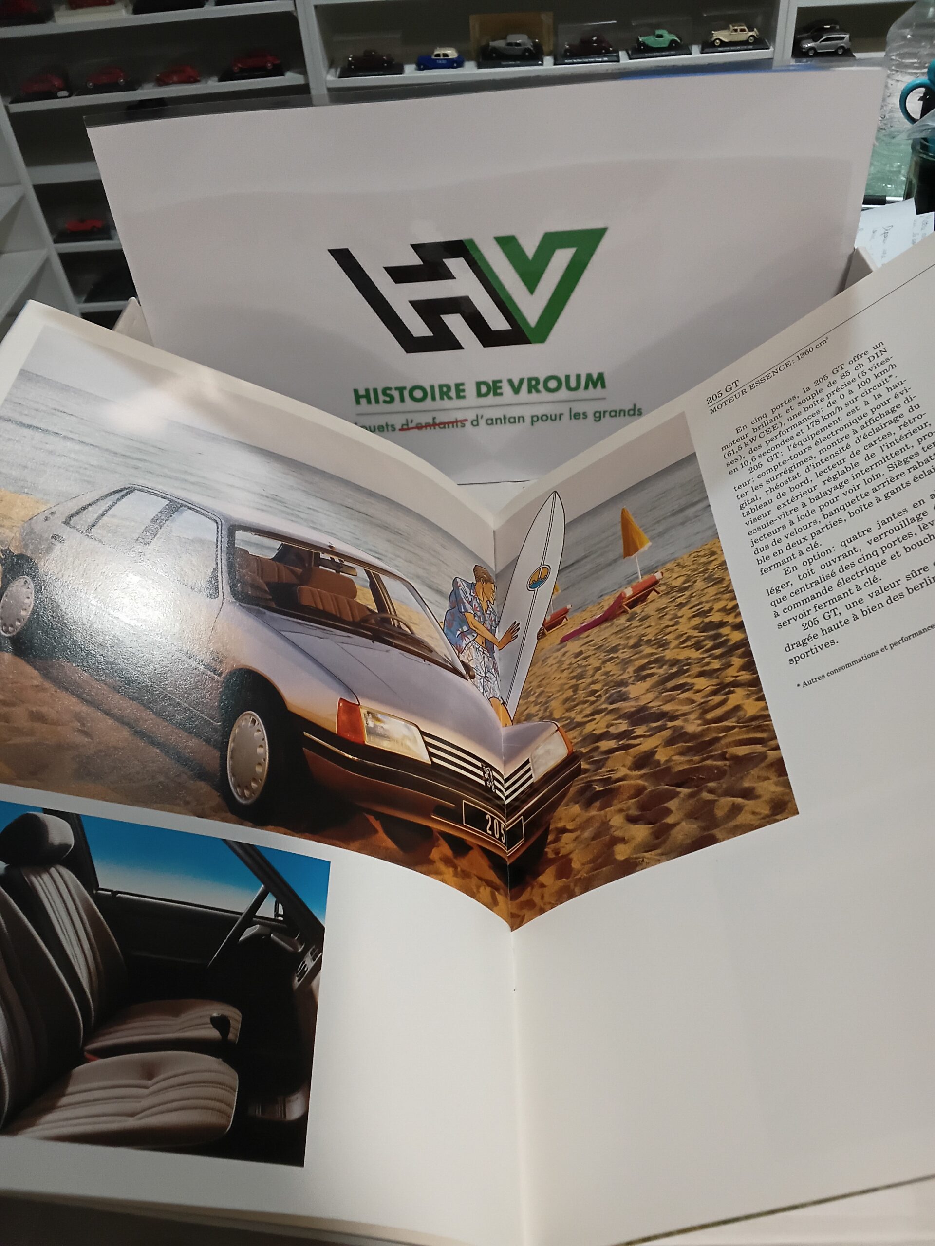 Catalogue Commercial Original Peugeot 205 (1989) - Gamme GT, Automatic – Image 5