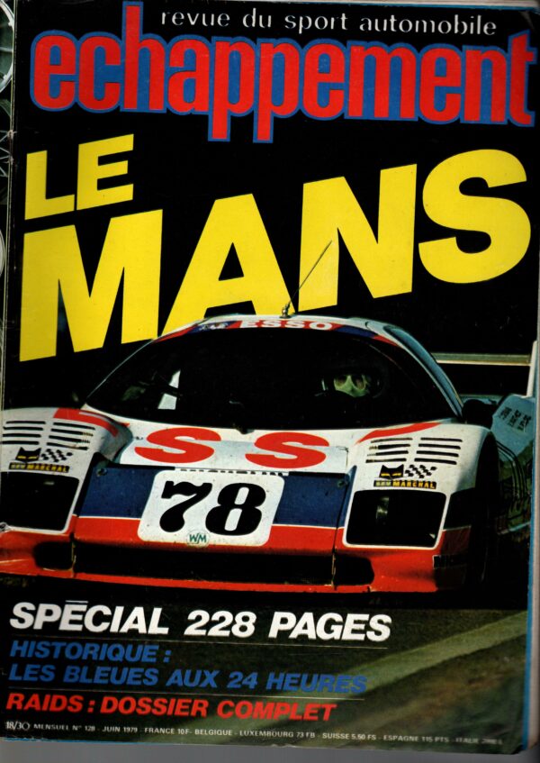 Echappement N°128 Juin 1979