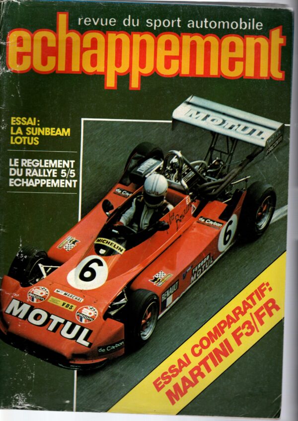Echappement N°132 Octobre 1979