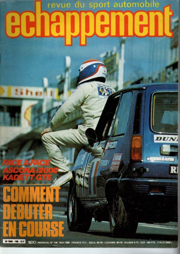 Echappement N°139 Mai 1980