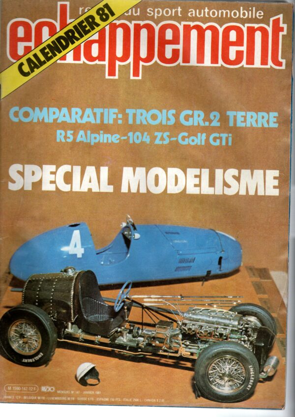 Echappement N°147 Janvier 1981