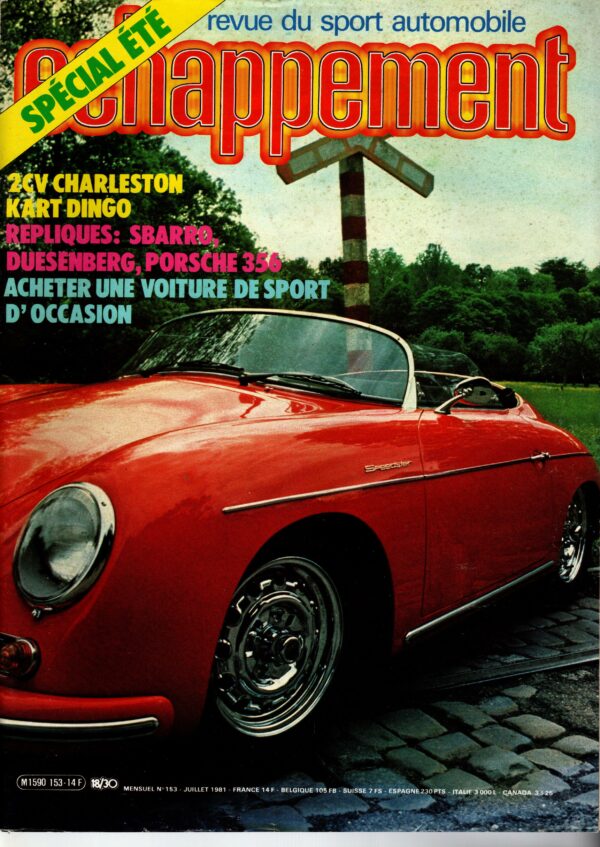 Echappement N°153 Juillet 1981