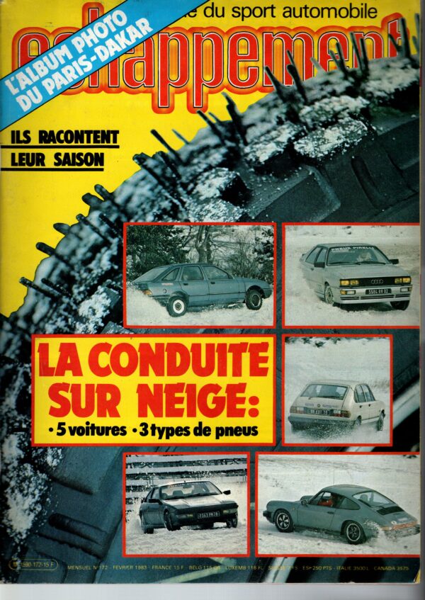 Echappement N°172 Février 1983