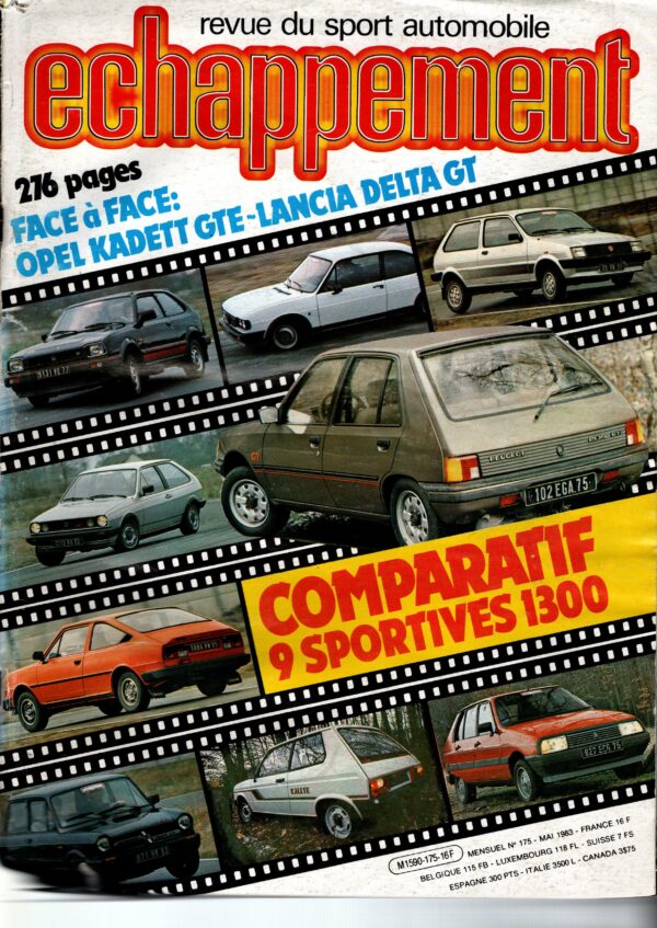 Echappement N°175 Mai 1983