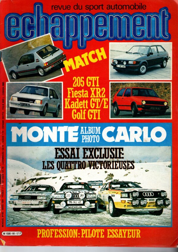 Echappement N°185 Mars 1985