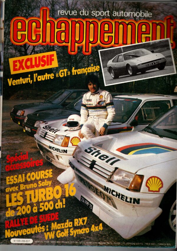 Echappement N°209 Mars 1986