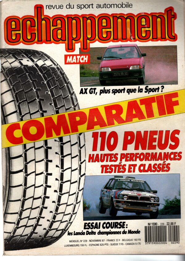 Echappement N°229 Novembre 1987