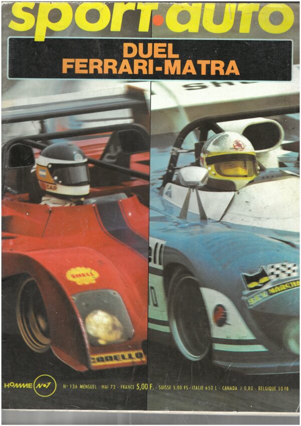 Sport Auto N°136 Mai 1973