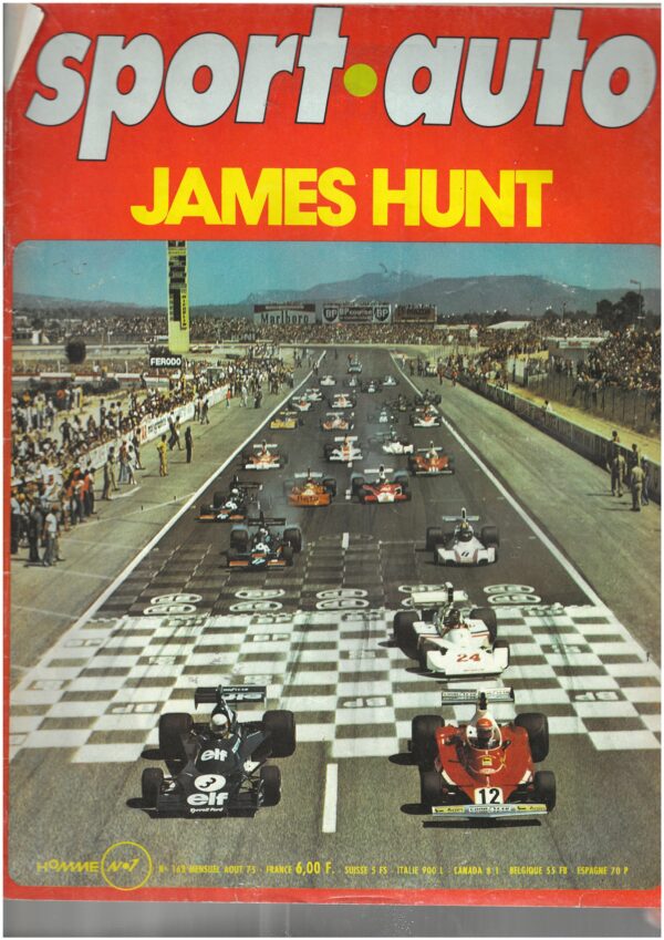 Sport Auto N°163 Aout 1975