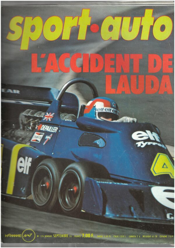 Sport Auto N°176 Septembre 1976