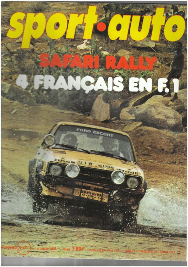 Sport Auto N°184 Mai 1977