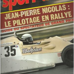 Sport Auto N°195 Avril 1978
