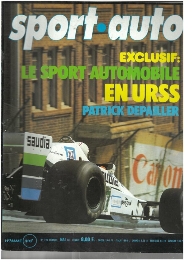 Sport Auto N°196 Mai 1978