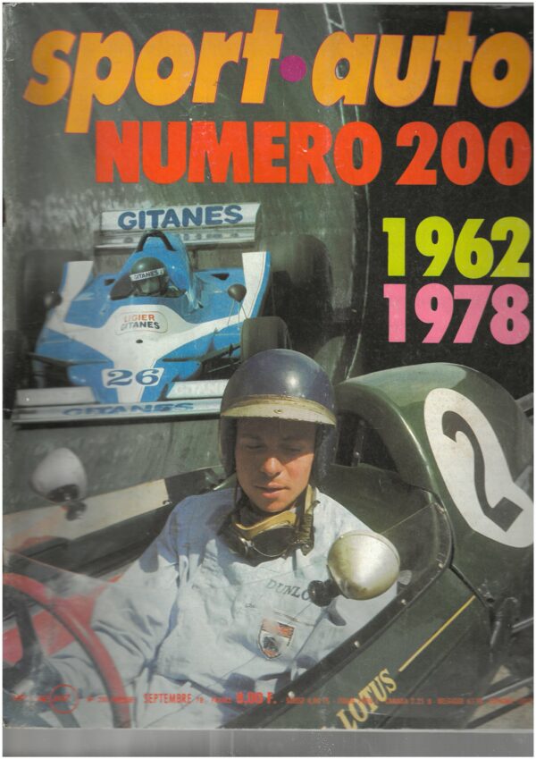 Sport Auto N°200 Septembre 1978