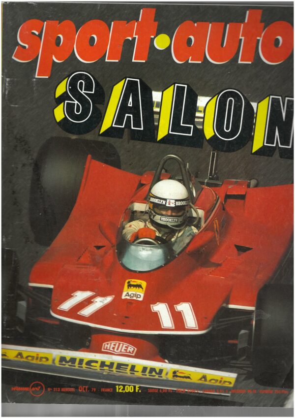 Sport Auto N°213 Octobre 1979