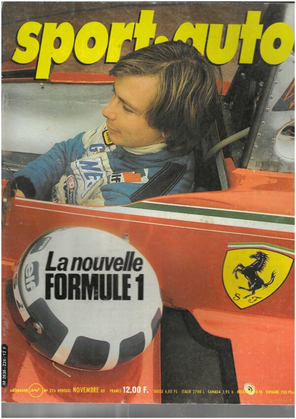 Sport Auto N°226 Novembre 1980