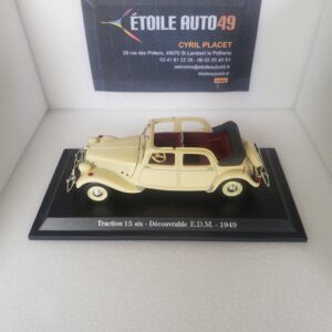 Citroën - Traction 15 six - Découvrable E.D.M. - 1949