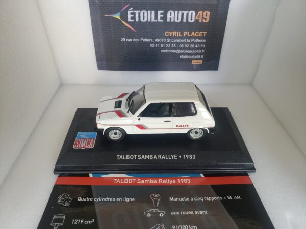 Talbot - Samba Rallye - 1983