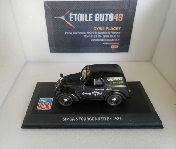 Simca - 5 Fourgonnette - 1936