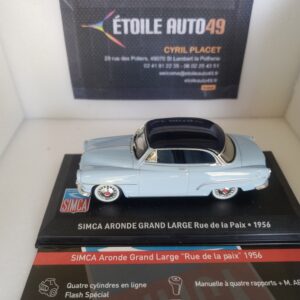 Simca - Aronde Grand Large Rue de la Paix - 1956