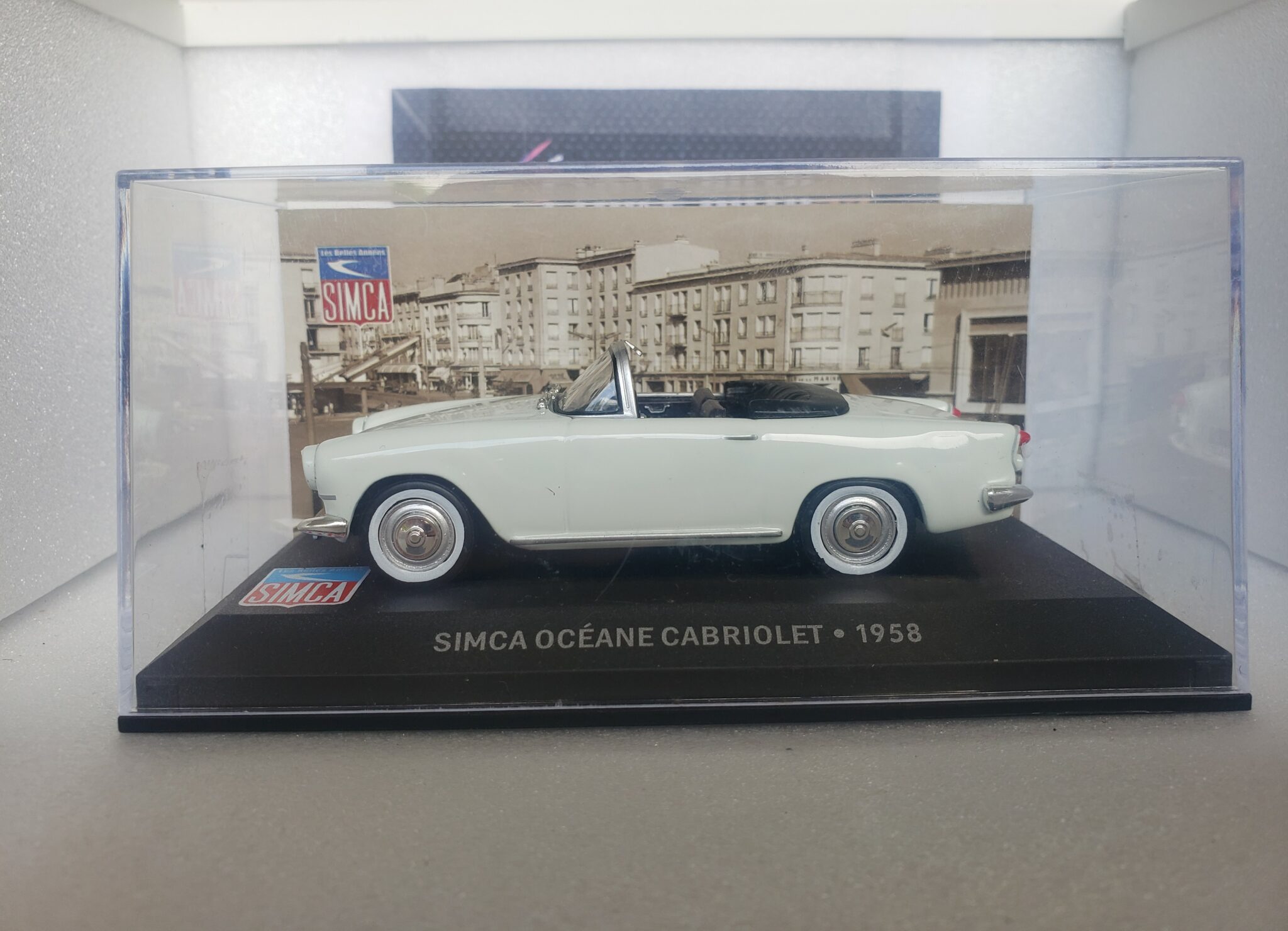 voiture Clé - 1/48 - SIMCA SPORT - n°7 - couleur blanche