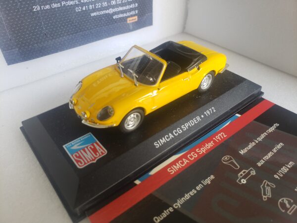 Simca - CG Spider - 1972 – Image 2