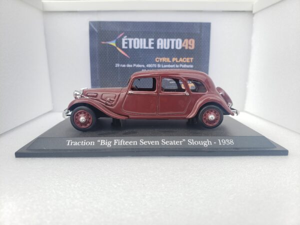 Citroën - Traction "Big Fifteen Seven Seater" Slough - 1938