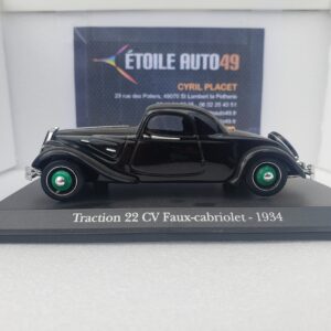 Citroën - Traction 22 CV Faux-Cabriolet - 1934