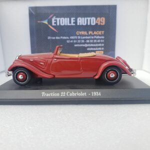 Citroën - Traction 22 Cabriolet - 1934