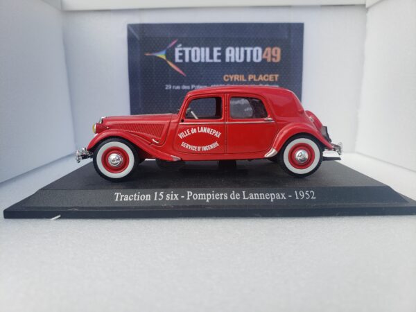 Citroën - Traction 15 Six - Pompiers de Lannepax - 1952