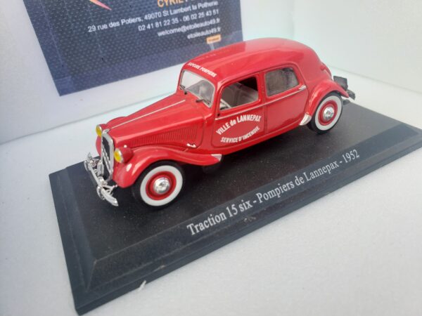Citroën - Traction 15 Six - Pompiers de Lannepax - 1952 – Image 2