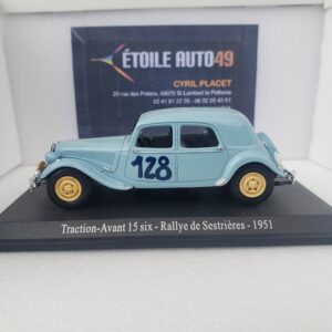 Citroën - Traction Avant 15 six - Rallye de Sestrières - 1951