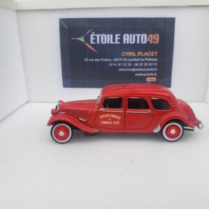 Citroën - Traction 11 cv Familiale "Sapeurs Pompiers d'Azé" - 1934