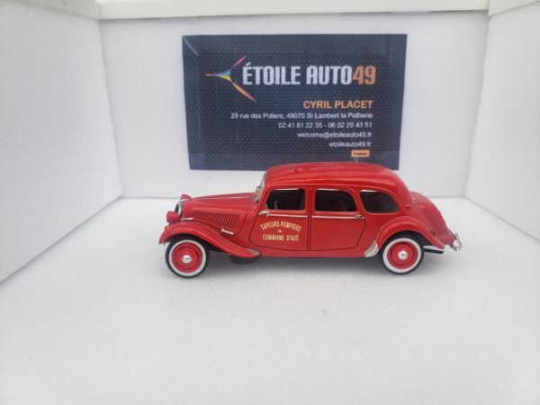Citroën - Traction 11 cv Familiale "Sapeurs Pompiers d'Azé" - 1934