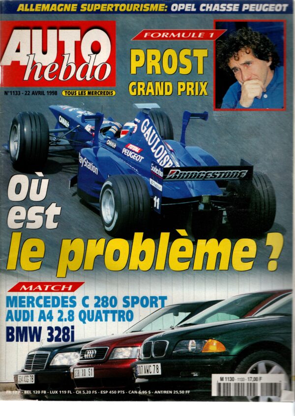 Auto Hebdo N°1133 - 22 avril 1998