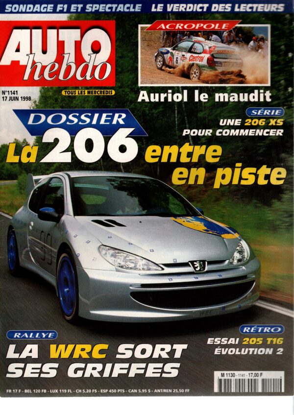 Auto Hebdo N°1141 - 17 juin 1998