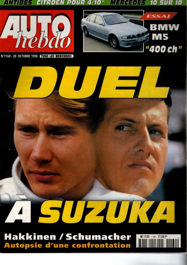 Auto Hebdo N°1160 - 28 octobre 1998