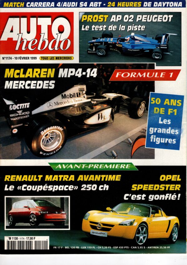 Auto Hebdo N°1174 - 10 février 1999