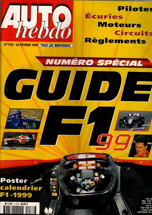 Auto Hebdo N°1176 - 24 février 1999