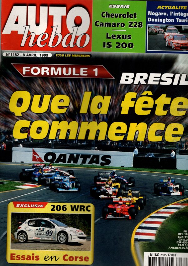 Auto Hebdo N°1182- 8 avril 1999