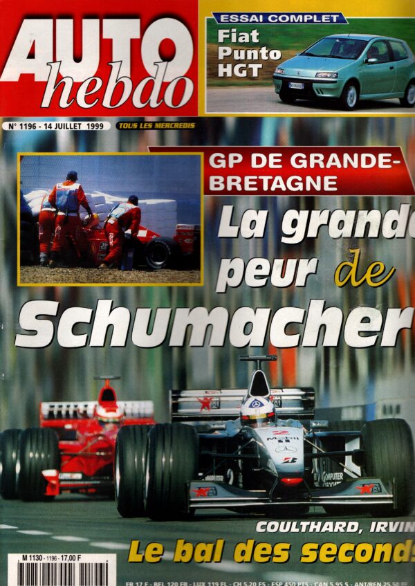 Auto Hebdo N°1196 - 14 juillet 1999