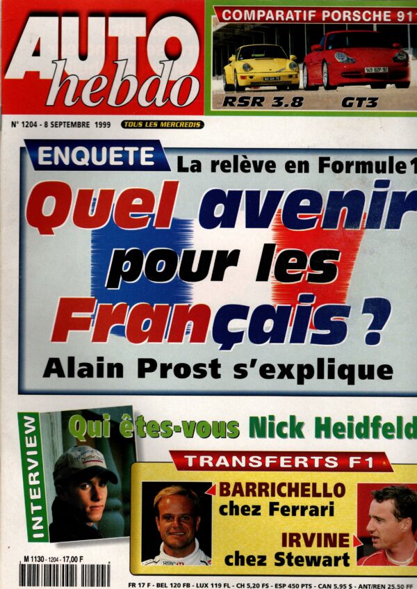 Auto Hebdo N°1204 - 8 septembre 1999