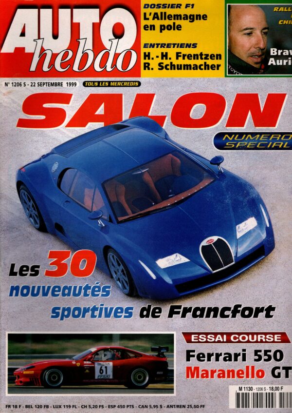 Auto Hebdo N°1206 - 22 septembre 1999