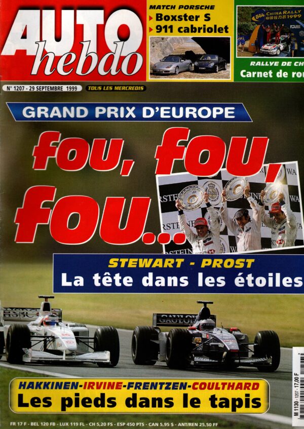 Auto Hebdo N°1207 - 29 septembre 1999