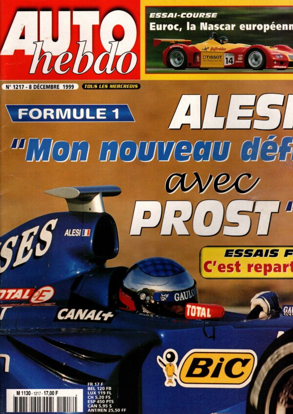 Auto Hebdo N°1217 - 8 décembre 1999