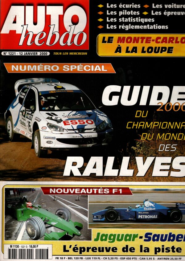 Auto Hebdo N°1221 - 12 janvier 2000
