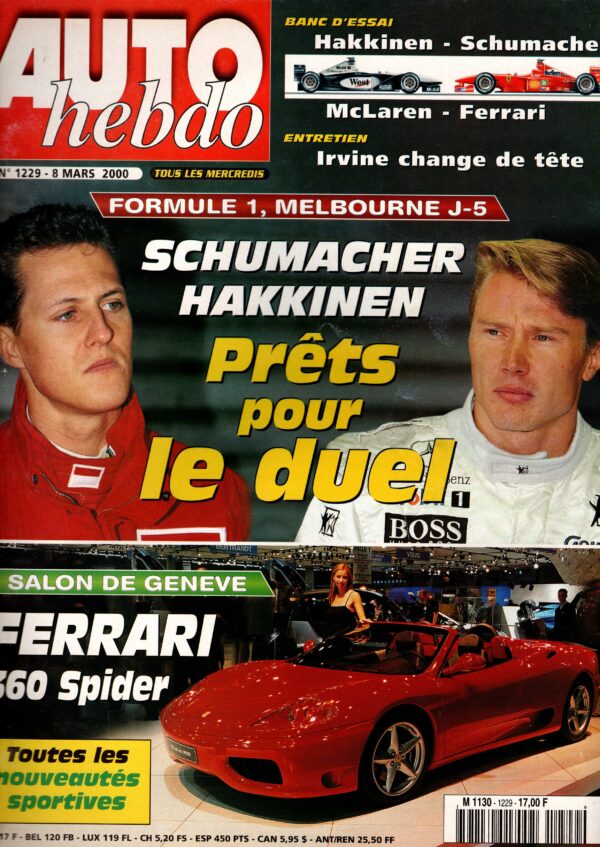 Auto Hebdo N°1229- 8 mars 2000