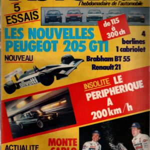 Auto Hebdo N°507 du 29 janvier au 5 février 1986