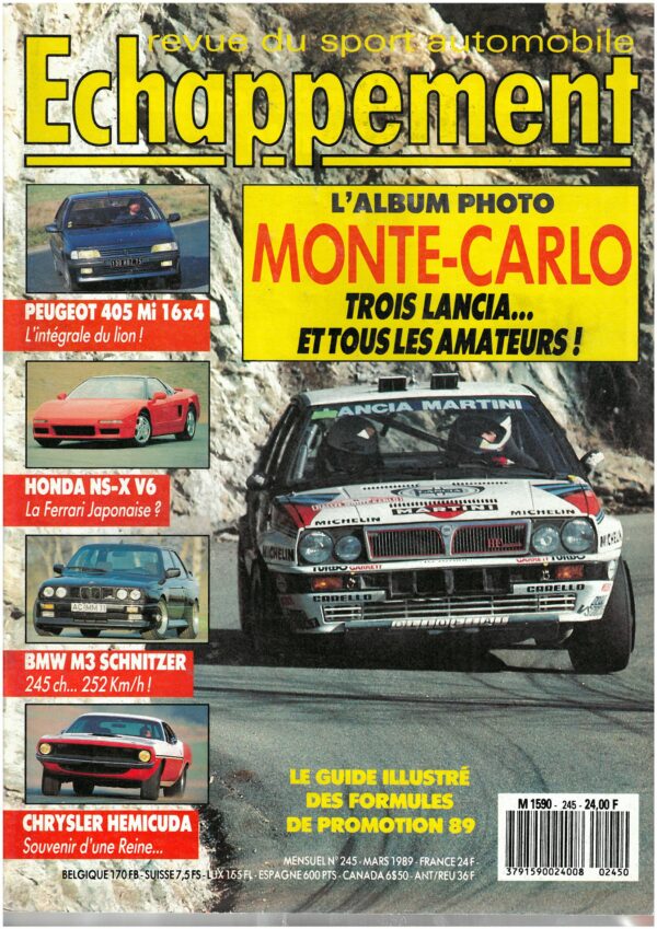 Echappement N°245 Mars 1989